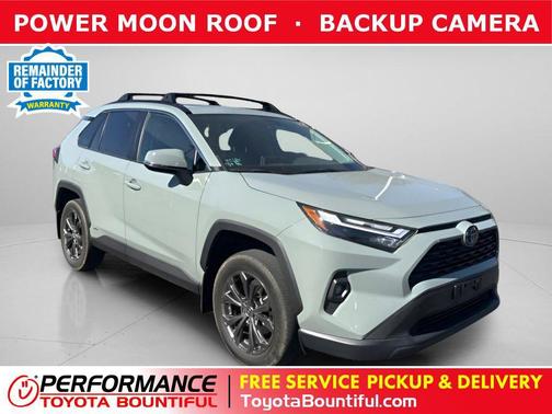 Lunar Rock 2023 Toyota RAV4 Hybrid XLE Premium