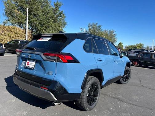 Midnight Black Metallic 2024 Toyota RAV4 Hybrid SE
