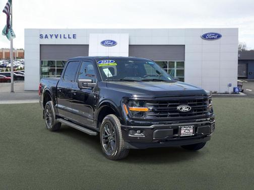 Agate Black Metallic 2025 Ford F-150 XLT