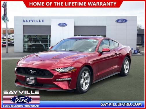 Ruby Red Metallic 2019 Ford Mustang EcoBoost