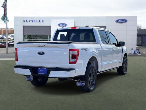 Star White Metallic Tri-Coat 2023 Ford F-150 Lariat