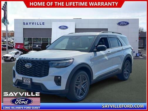 White 2026 Ford Explorer ST-Line