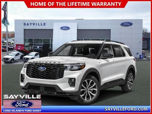 White 2026 Ford Explorer ST-Line