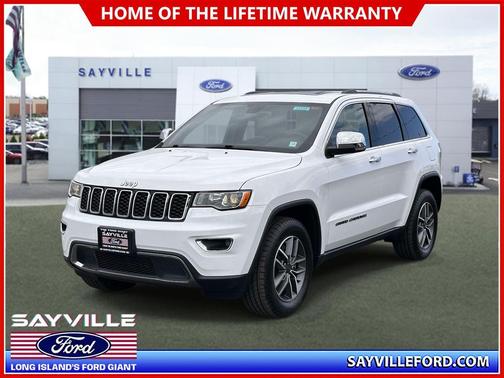 Bright White Clearcoat 2021 Jeep Grand Cherokee Limited