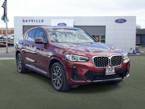 Piemont Red 2022 BMW X4 xDrive30i