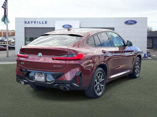 Piemont Red 2022 BMW X4 xDrive30i