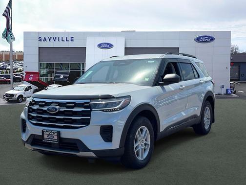 Space White Metallic 2026 Ford Explorer Active w/200A Pkg