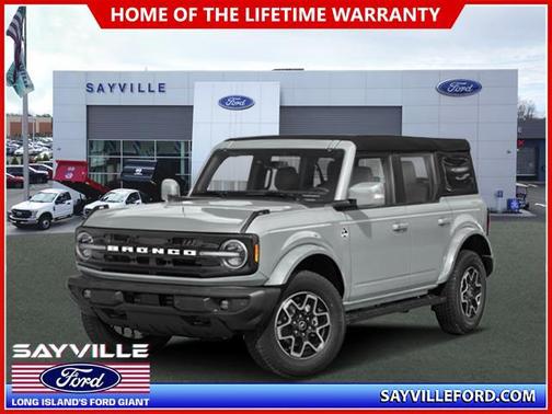 Avalanche Gray 2026 Ford Bronco Outer Banks