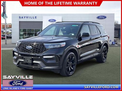 Agate Black Metallic 2023 Ford Explorer ST-Line