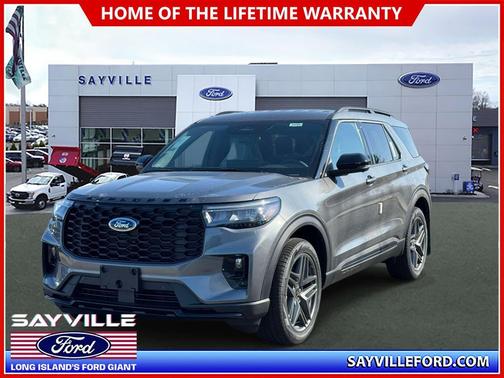 Gray 2026 Ford Explorer ST-Line