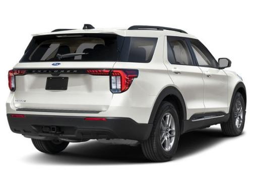 Star White Metallic Tri-Coat 2026 Ford Explorer Active