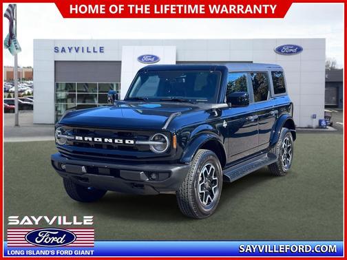 Shadow Black 2026 Ford Bronco Outer Banks