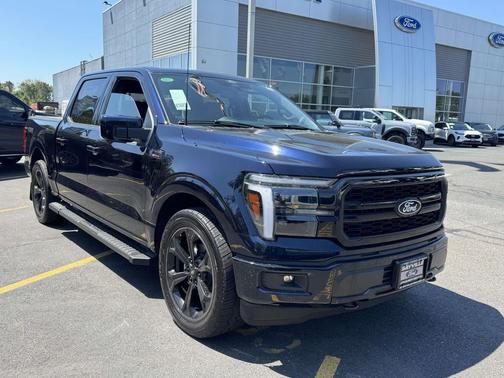 Antimatter Blue Metallic 2025 Ford F-150 Lariat