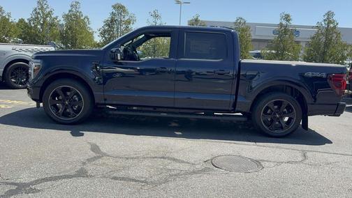 Antimatter Blue Metallic 2025 Ford F-150 Lariat