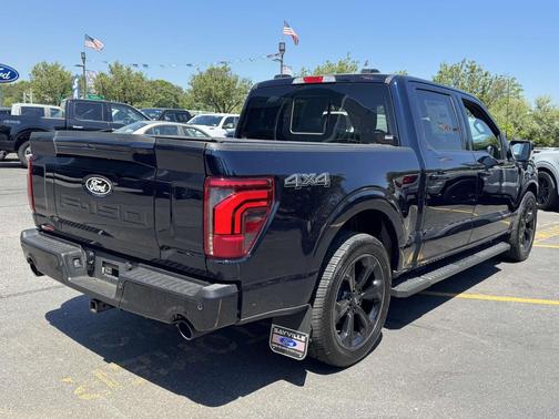 Antimatter Blue Metallic 2025 Ford F-150 Lariat