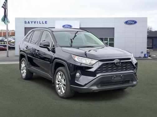 Midnight Black Metallic 2021 Toyota RAV4 XLE Premium