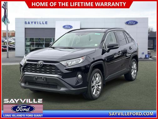 Midnight Black Metallic 2021 Toyota RAV4 XLE Premium