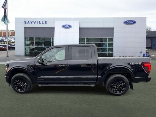 Agate Black Metallic 2025 Ford F-150 XLT