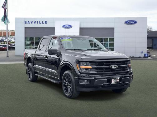 Agate Black Metallic 2025 Ford F-150 XLT