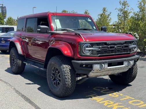 Ruby Red Metallic Tinted Clearcoat 2026 Ford Bronco Raptor
