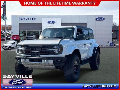 Oxford White 2025 Ford Bronco Raptor