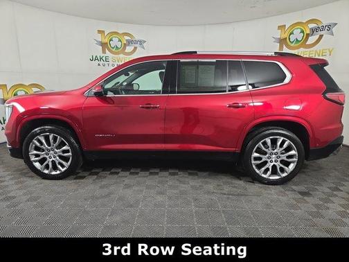 Volcanic Red 2024 GMC Acadia Denali