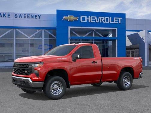 Red 2026 Chevrolet Silverado 1500 WT