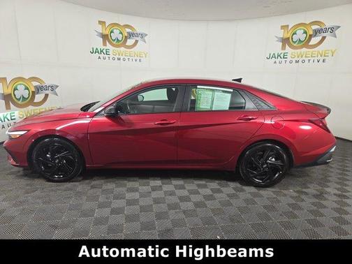 Red 2026 Hyundai ELANTRA SEL Sport