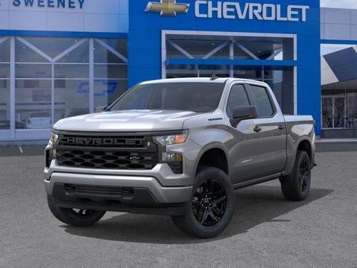 Sterling Gray Metallic 2026 Chevrolet Silverado 1500 Custom