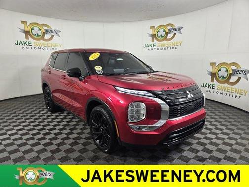 Diamond Red 2024 Mitsubishi Outlander SE Black Edition