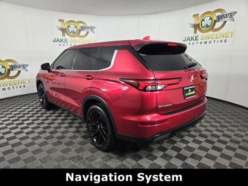 Diamond Red 2024 Mitsubishi Outlander SE Black Edition