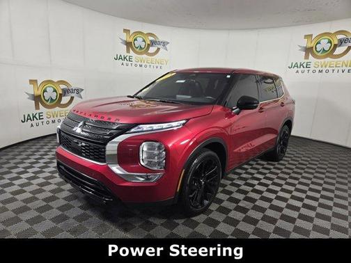 Diamond Red 2024 Mitsubishi Outlander SE Black Edition