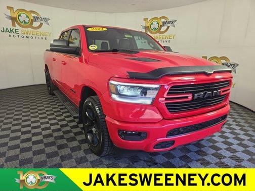 Flame Red 2021 RAM 1500 Sport