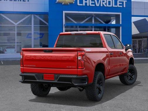 Red 2026 Chevrolet Silverado 1500 Custom Trail Boss