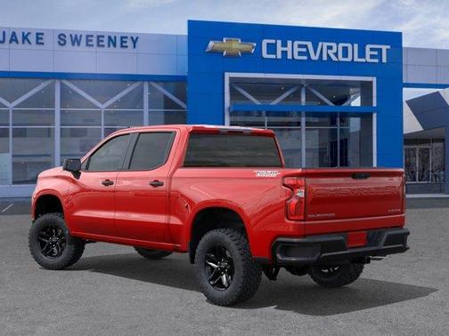 Red 2026 Chevrolet Silverado 1500 Custom Trail Boss