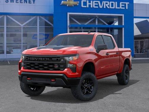 Red 2026 Chevrolet Silverado 1500 Custom Trail Boss