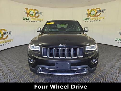 Brilliant Black Crystal Pearlcoat 2016 Jeep Grand Cherokee Limited