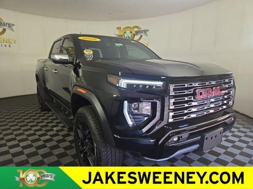 Onyx Black 2026 GMC Canyon Denali