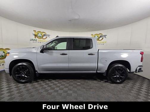 Slate Gray Metallic 2025 Chevrolet Silverado 1500 Custom