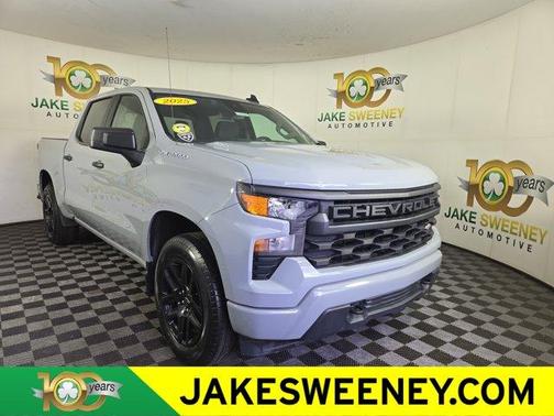 Slate Gray Metallic 2025 Chevrolet Silverado 1500 Custom