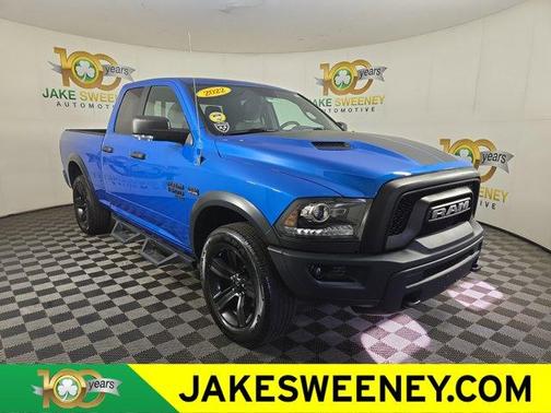 Hydro Blue Pearlcoat 2022 RAM 1500 Classic SLT