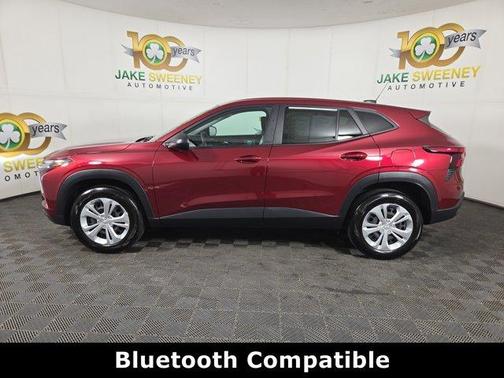 Crimson Metallic 2024 Chevrolet Trax LS