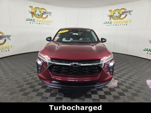 Crimson Metallic 2024 Chevrolet Trax LS