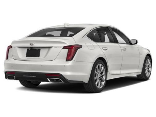 Crystal White Tri-Coat 2022 Cadillac CT5 Premium Luxury AWD