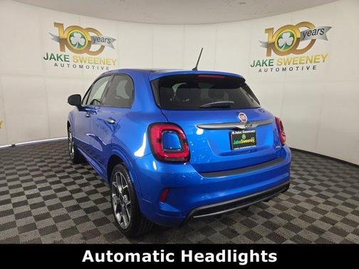 Blue 2021 FIAT 500X Sport