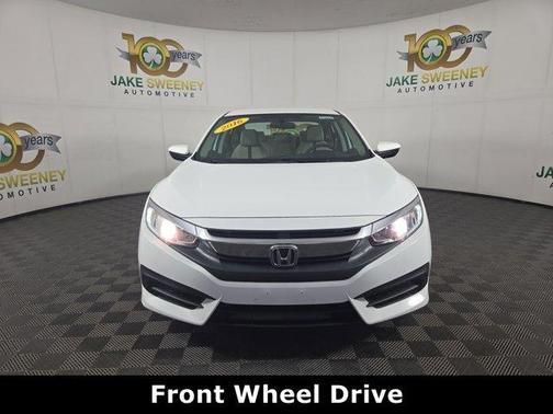 Taffeta White 2016 Honda Civic LX