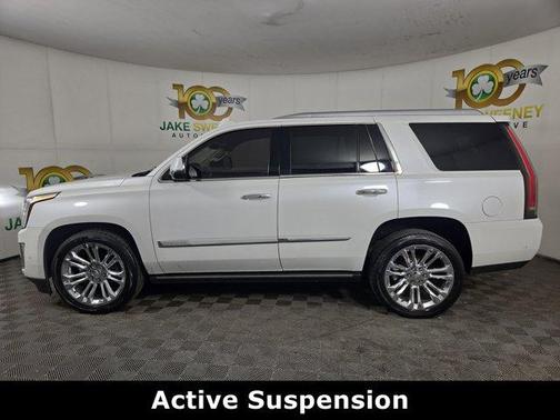 Crystal White Tri-Coat 2018 Cadillac Escalade Premium Luxury