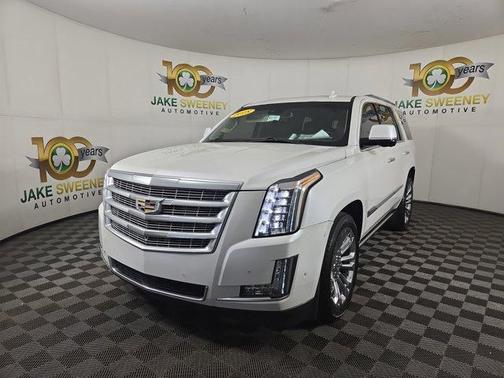 Crystal White Tri-Coat 2018 Cadillac Escalade Premium Luxury