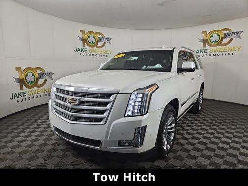 Crystal White Tri-Coat 2018 Cadillac Escalade Premium Luxury