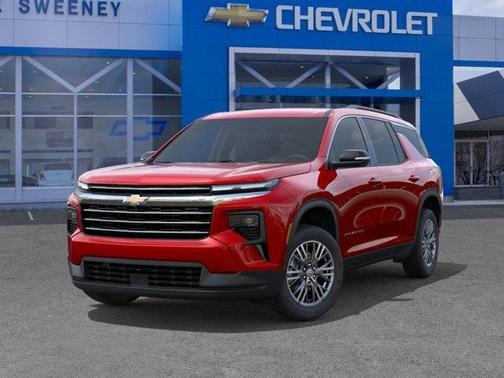 Radiant Red 2026 Chevrolet Traverse LT